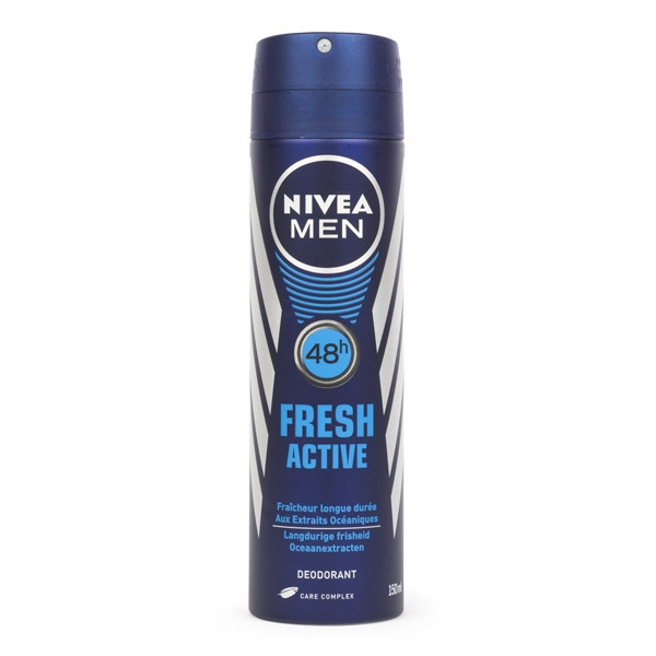 Nivea deodorant spray Fresh Active for men (150 ml)  SNI05033 - 1