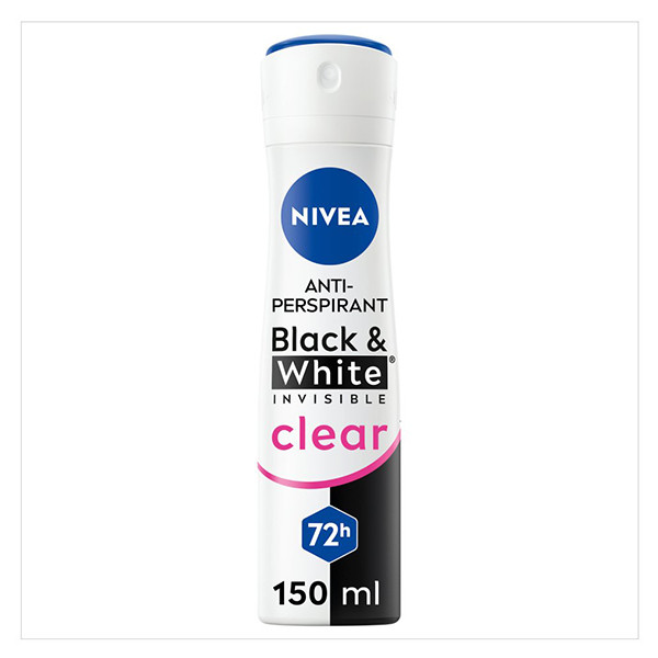 Nivea deodorant spray Invisible Black & White Original (150 ml) SNI05351 - 1