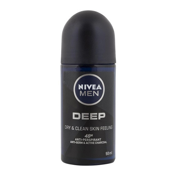 Nivea deoroller Deep for men (50 ml)  SNI05253 - 1