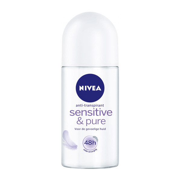 Nivea deoroller Sensitive & Pure (50 ml)  SNI05049 - 1