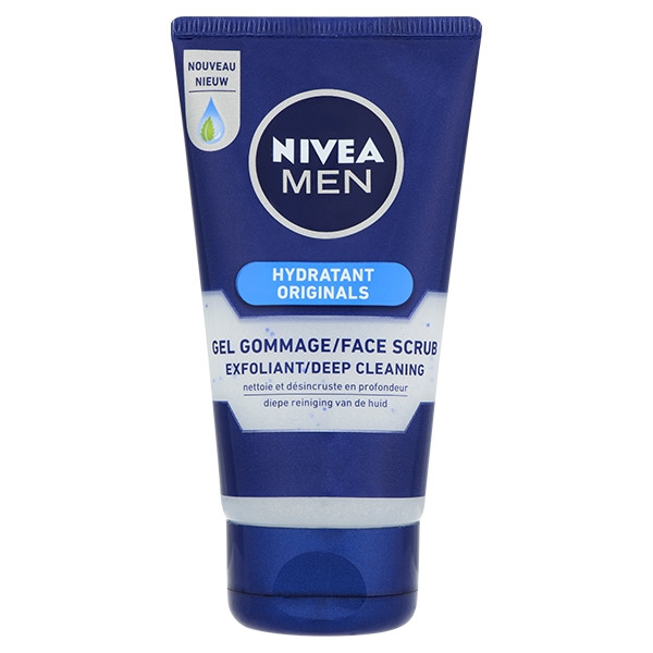 Overtreding Hangen resultaat Nivea for Men Deep Cleaning face scrub (75 ml) Nivea 123schoon.nl