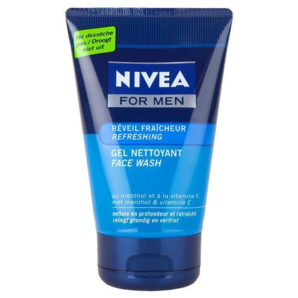 Nivea for Men Refreshing face wash (100 ml)  SNI05089 - 1