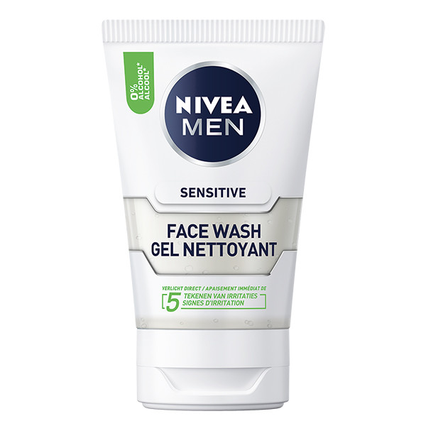Nivea for Men Sensitive face wash (100 ml)  SNI05087 - 1