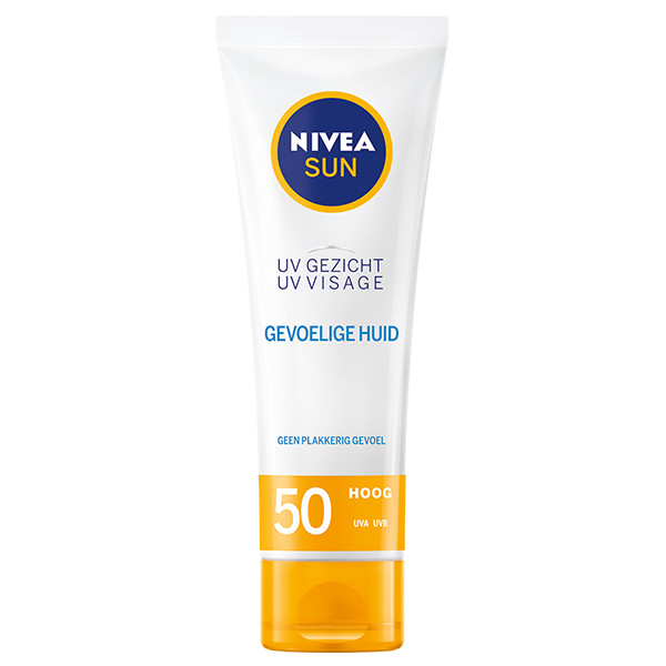 Nivea gezichtszonnecrème Sensitive factor 50 (50 ml)  SNI05304 - 1