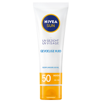 Nivea gezichtszonnecrème Sensitive factor 50 (50 ml)  SNI05304