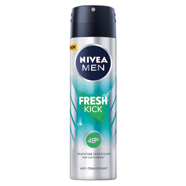 Nivea men deodorant spray Fresh Kick (150 ml)  SNI05381 - 1