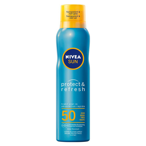 Nivea zonnespray Protect & Refresh factor 50 (200 ml)  SNI05295 - 1