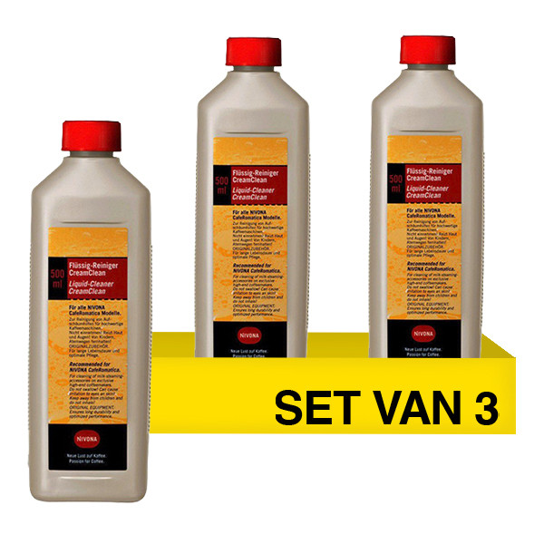 Aanbieding: Nivona vloeibare melkreiniger (3 verpakkingen à 500 ml) SNI06318 - 1