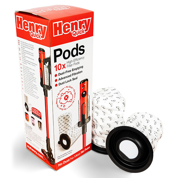 Numatic Pods Quick steelstofzuiger, 10 stuks SNU03008 - 1