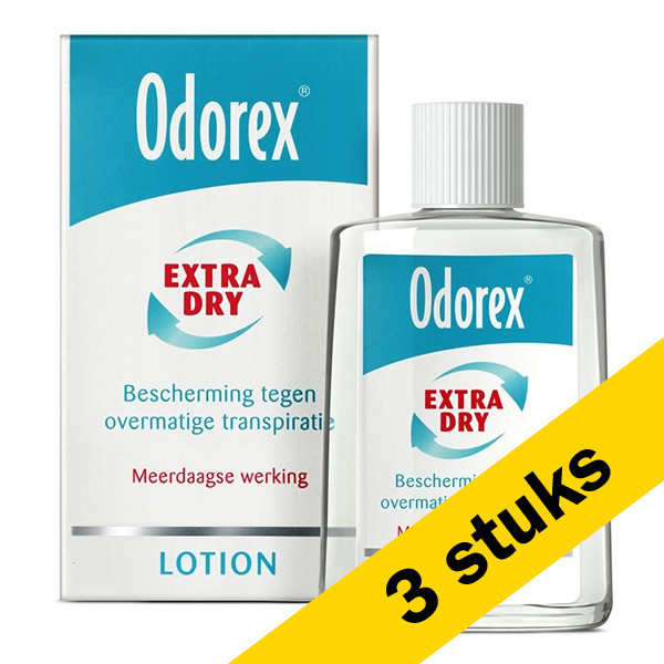 Odorex Aanbieding: 3x Odorex Extra Dry lotion (50 ml)  SOD00007 - 1