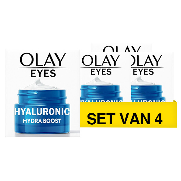 Olaz Aanbieding:Olay Eyes Hyaluronic24 + Vitamin B5 Oogcontrourgel (4 stuks - 15 ml)  SOL00109 - 1
