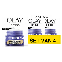 Olaz Aanbieding: Olay Eyes Retinol 24 MAX Oogcreme Nacht (4 stuks - 15 ml)  SOL00095