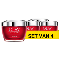 Olaz Aanbieding: Olay Regenerist Dagcreme Parfumvrij (4 stuks - 50 ml)  SOL00077