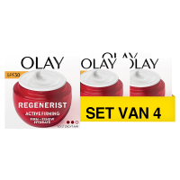 Olaz Aanbieding: Olay Regenerist Hydrate 30 SPF Dagcreme (4 stuks - 50 ml)  SOL00089