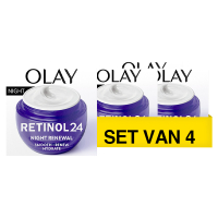 Olaz Aanbieding: Olay Retinol24 Nachtcreme (4 stuks - 50 ml)  SOL00127