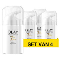 Olaz Aanbieding: Olay Total Effects 7in1 Hydraterende Nachtcrème Met Niacinamide (4 stuks - 50 ml)  SOL00105