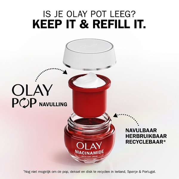 Olaz Olay Regenerist Niacinamide Dagcreme SPF30 Navulling (50 ml)  SOL00136 - 4