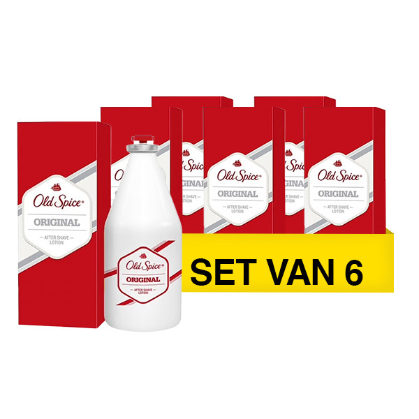 Aanbieding: Old Spice Aftershave Lotion Original (6 stuks à 100 ml) SOL00157 - 1