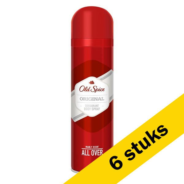Aanbieding: Old Spice deodorant spray original (6 stuks à 150 ml) SOL00051 - 1