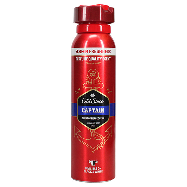 Old Spice Captain Deodorant Body Spray (150 ml) SOL00154 - 1