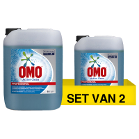 Aanbieding: Omo Professional Active Clean Liquid 10 L (2 stuks - 308 wasbeurten)