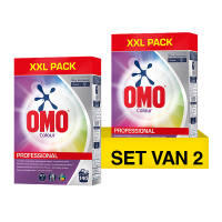 Aanbieding: Omo Professional Waspoeder Color 7 kg (2 stuks - 280 wasbeurten) SOM00094