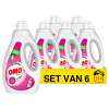 Aanbieding: Omo Vloeibaar Wasmiddel Kleur 950 ml (6 flessen - 114 wasbeurten)