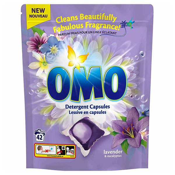 Omo Caps Lavendel (42 wasbeurten)  SOM00049 - 1