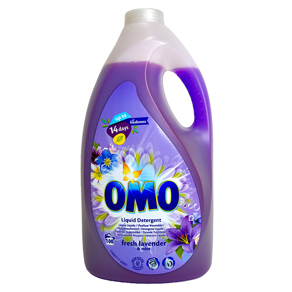 Omo Vloeibaar Wasmiddel Lavendel 5 liter (100 wasbeurten) SOM00065 - 1