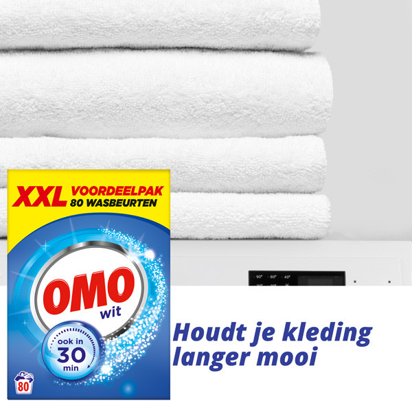 Omo Waspoeder Wit 4,73 kg (80 wasbeurten) SOM00026 - 3