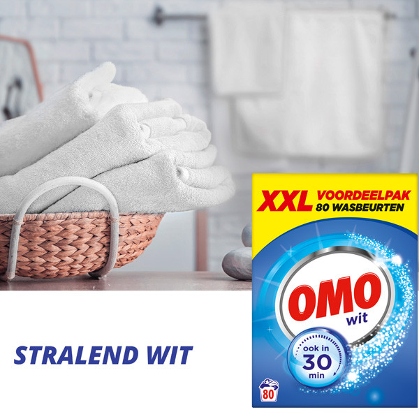 Omo Waspoeder Wit 4,73 kg (80 wasbeurten) SOM00026 - 4