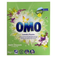 Omo waspoeder Color Apple Blossom & Water Lily 5 kg (100 wasbeurten)  SOM00057