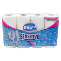 Ooops! Sensitive Keukenrol 2-laags (4 rollen - 50 vellen)  SOO00008