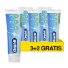 4 + 1 gratis Oral-B 1-2-3 Extra Fresh tandpasta (75 ml)