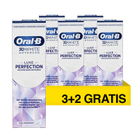 4 + 1 gratis Oral-B 3D White Advanced Luxe Perfection tandpasta (75 ml) SOR00218