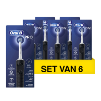 Oral-B Aanbieding: Oral-B Elektrische Tandenborstel Vitality Pro Black (6 stuks)  SOR00215