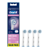 Oral-B opzetborstels Sensitive Clean (4 stuks)