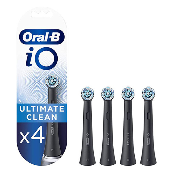 Oral-B opzetborstels iO Ultimate clean - zwart (4 stuks)  SOR00084 - 1