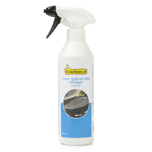 Oven, Grill en Barbecuereiniger spray 500 ml (123schoon huismerk)  SDR06012 - 1