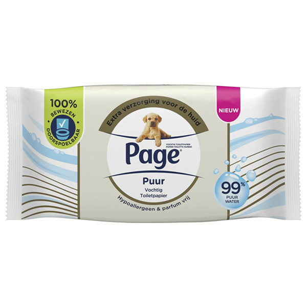Page Puur Vochtig Toiletpapier (38 doekjes)  SPA04212 - 1
