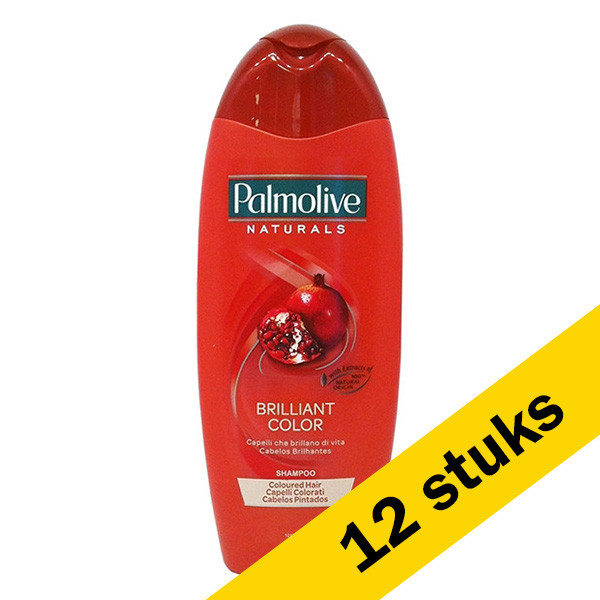 Palmolive Aanbieding: 12x Palmolive Brilliant Color shampoo (350 ml)  SPA04072 - 1