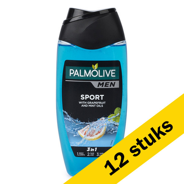 Palmolive Aanbieding: 12x Palmolive douchegel Revitalising Sport for men (250 ml)  SPA04084 - 1