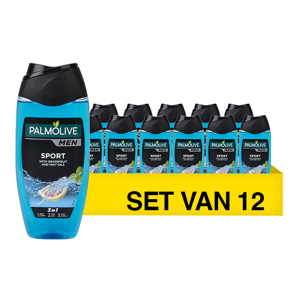 Palmolive Aanbieding: 12x Palmolive douchegel Revitalising Sport for men (250 ml)  SPA04084 - 1