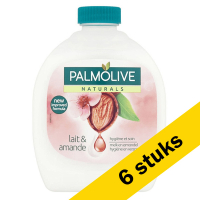 Palmolive Aanbieding: 6x Palmolive crème zeep Amandel met pomp (300 ml)  SPA04058