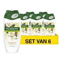 Palmolive Aanbieding: 6x Palmolive douchegel Naturals Camellia Oil & Almond (250 ml)  SPA04083