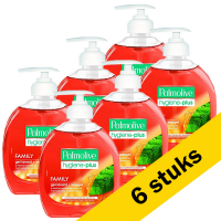 Palmolive Aanbieding: 6x Palmolive vloeibare zeep Family Hygiëne Plus (300 ml)  SPA00262