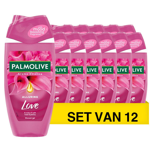 Palmolive Aanbieding: Palmolive Aroma Essence Alluring Love Douchegel (12 stuks - 250ml)  SPA04173 - 1
