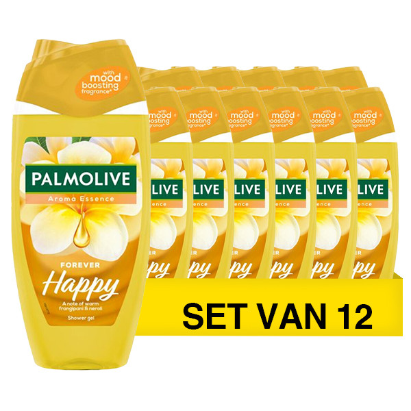 Palmolive Aanbieding: Palmolive Aroma Essence Forever Happy Douchegel (12 stuks - 250 ml)  SPA04175 - 1