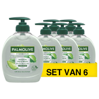 Palmolive Aanbieding: Palmolive Hygiene Plus Sensitive Vloeibare Handzeep Met Pomp (6 stuks - 300 ml)  SPA04191