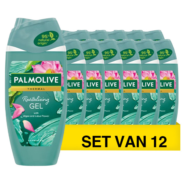 Palmolive Aanbieding: Palmolive Thermal Revitalising Gel Douchegel (12 stuks - 250 ml)  SPA04179 - 1